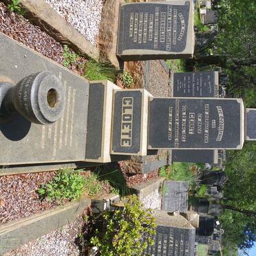 CLOETE Gerrit 1925-1948