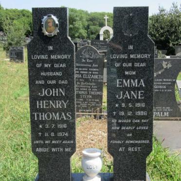 COWLEY John Henry Thomas 1916-1974 &amp; Emma Jane 1916-1986