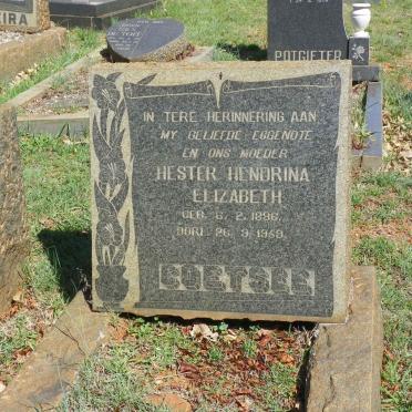 COETSEE Hester Hendrina Elizabeth 1896-1959