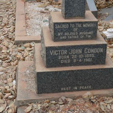 CONDON Victor John 1895-1961