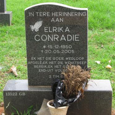 CONRADIE Elrika 1950-2005