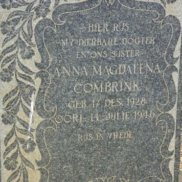 COMBRINK Anna Magdalena 1928-1946