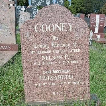 COONEY Nelson P. 1914-1984 &amp; Elizabeth 1914-2011