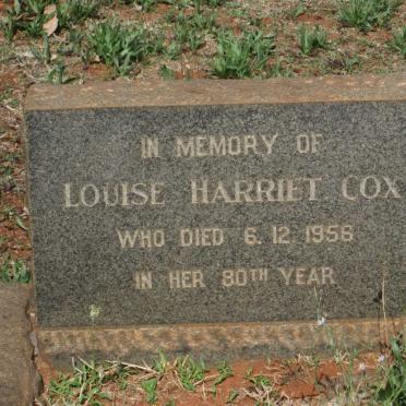 COX Louise Harriet -1956