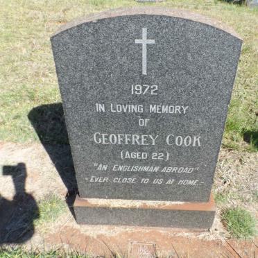 COOK Geoffrey -1972