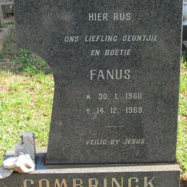 COMBRINCK Fanus 1960-1969