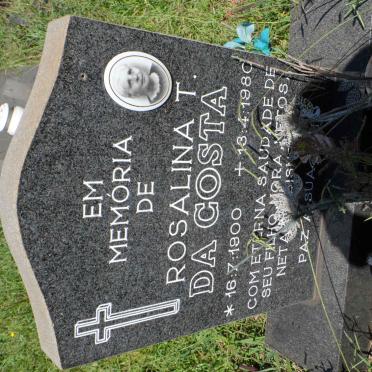 COSTA Rosalina T., da 1900-1980