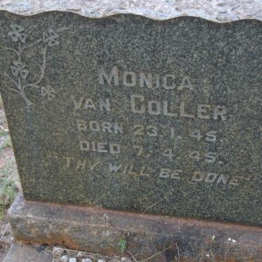 COLLER Monica, van 1945-1945
