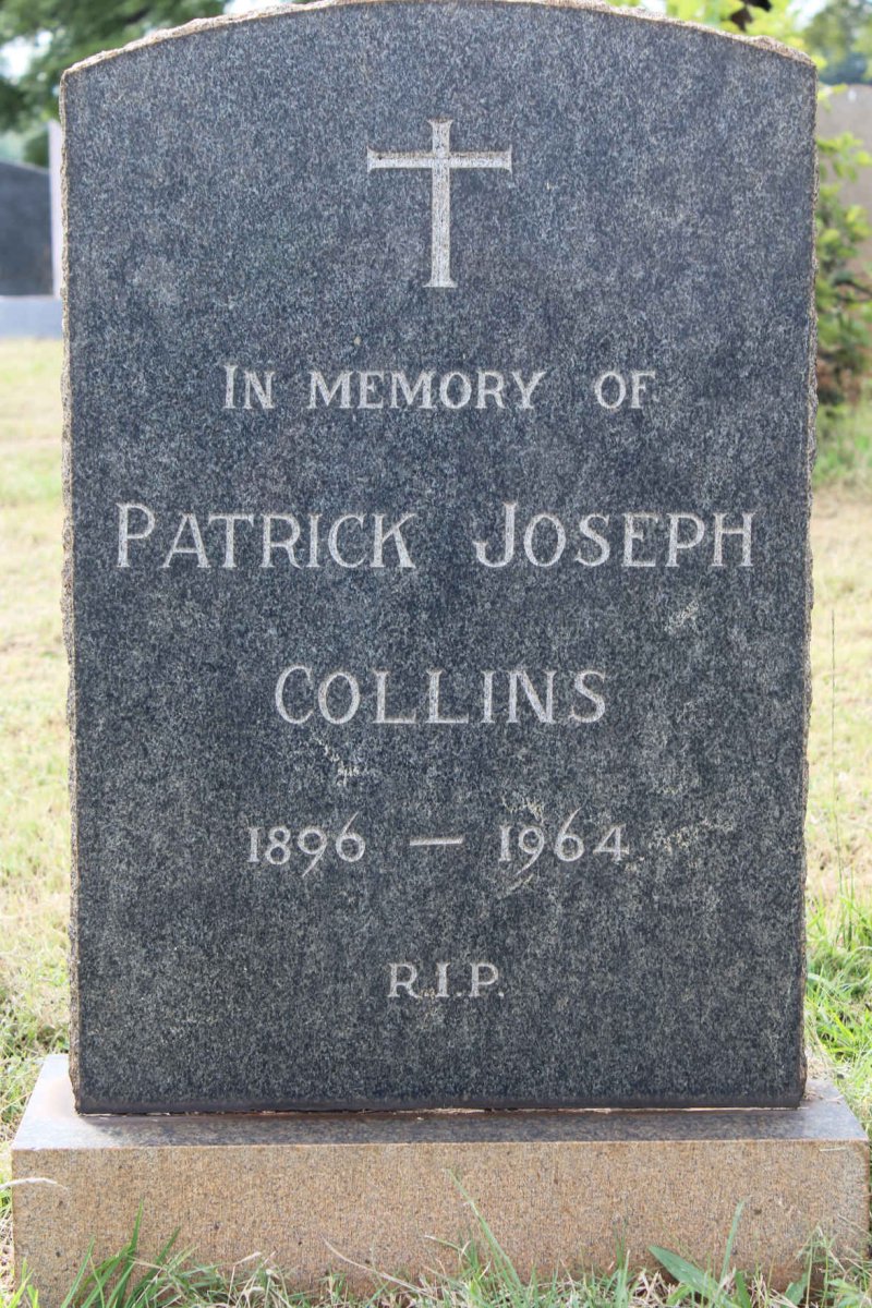 COLLINS Patrick Joseph 1896-1964