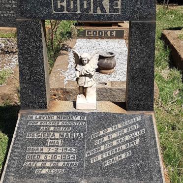 COOKE Gesiena Maria 1943-1954