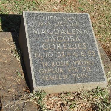 COREEJES Magdalena Jacoba 1952-1953