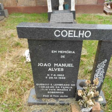COELHO Joao Manuel Alves 1962-1986