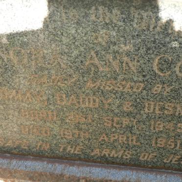 COX Nora Ann 1943-1951