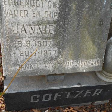 COETZER Jannie 1907-1977