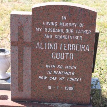 COUTO Altino Ferreira -1988