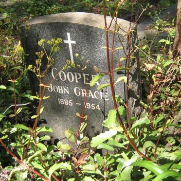 COOPER John Gracie 1885-1954