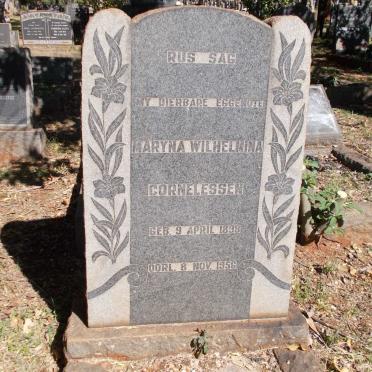 CORNELESSEN Maryna Wilhelmina 1898-1956
