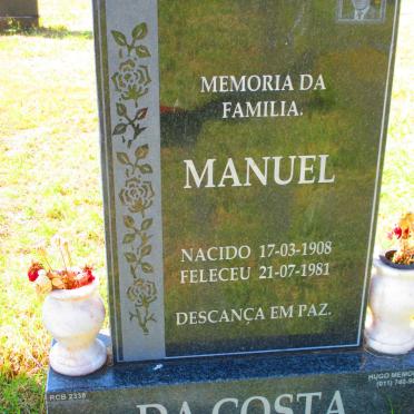 COSTA Manuel, da 1908-1981