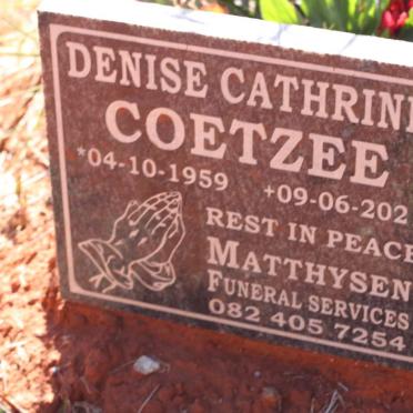COETZEE Denise Cathrine 1959-2021