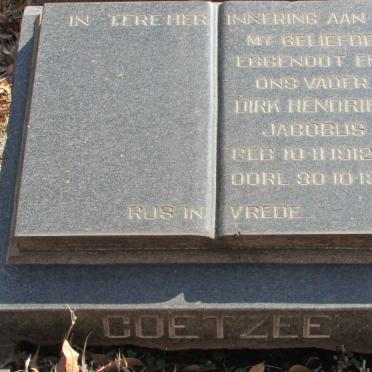 COETZEE Dirk Hendrik Jacobus 1912-1963