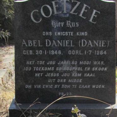 COETZEE Abel Daniel 1946-1964