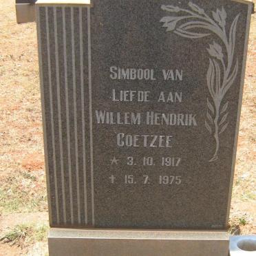 COETZEE Willem Hendrik 1917-1975