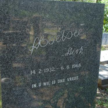 COETZEE Dirk 1932-1968