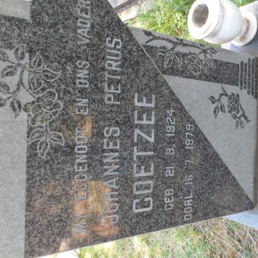 COETZEE Johannes Petrus 1924-1979