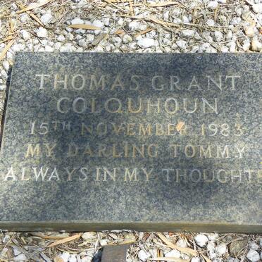 COLQUHOUN Thomas Grant -1983