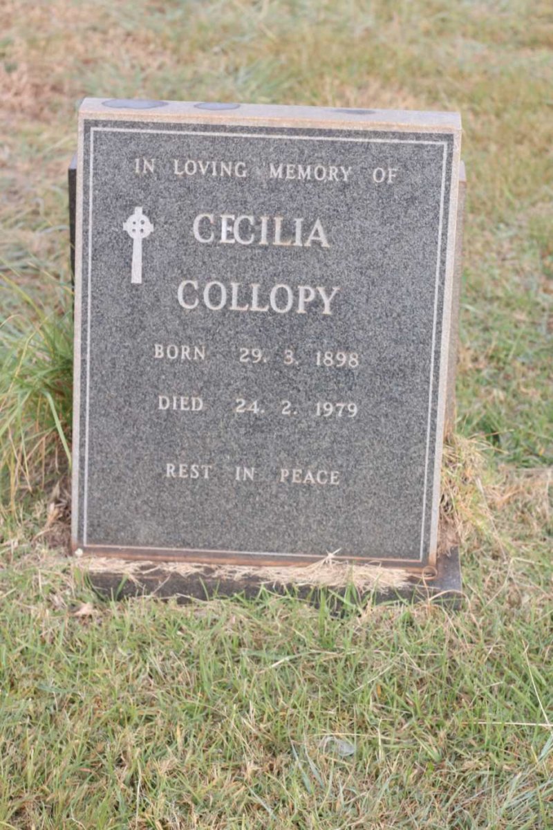 COLLOPY Cecilia 1898-1979