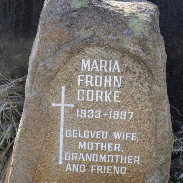 CORKE Maria Frohn 1933-1997