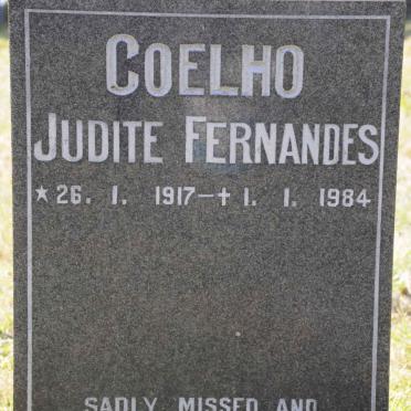 COELHO Judite Fernandes 1917-1984
