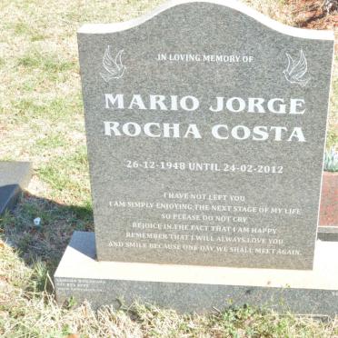 COSTA Mario Jorge Rocha 1948-2012