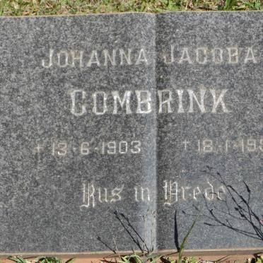 COMBRINK Johanna Jacoba 1903-1955