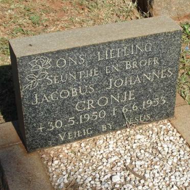 CRONJE Jacobus Johannes 1950-1953