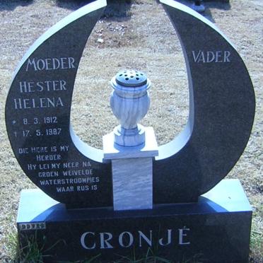 CRONJE Hester Helena 1912-1987