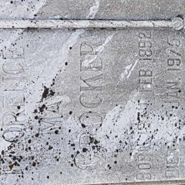 CROCKER Florence May 1892-1975