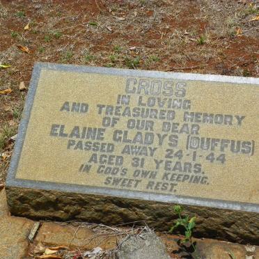 CROSS Elaine Gladys nee DUFFUS -1944