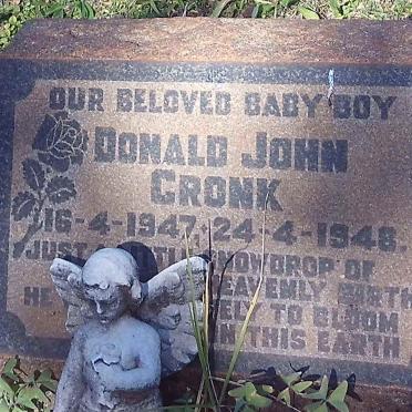 CRONK Donald John 1947-1948