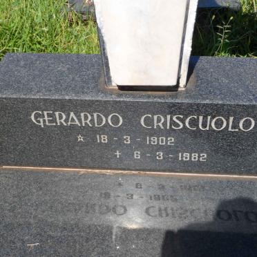 CRISCUOLO Gerardo 1902-1982