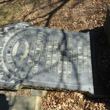 CROSS Johannes C.M. 1892-1949 &amp; Catharina Helena 1900-1945