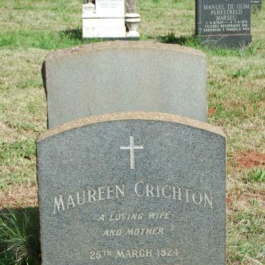 CRICHTON Maureen 1924-1965