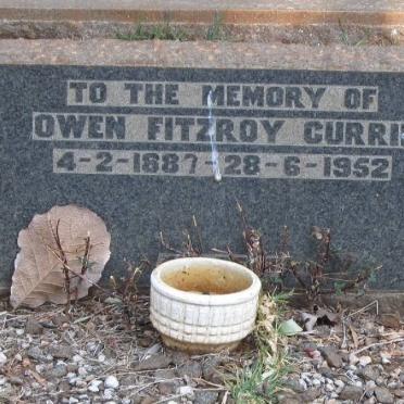 CURRIE Owen Fitzroy 1887-1952