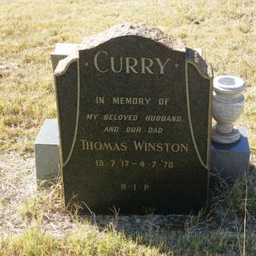 CURRY Thomas Winston 1917-1970