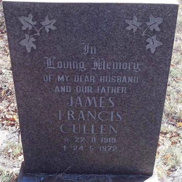CULLEN James Francis 1919-1972