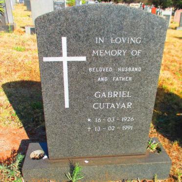 CUTAYAR Gabriel 1926-1991