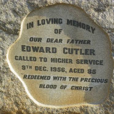 CUTLER Edward -1956