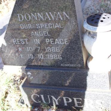 CUYPERS Donnavan 1986-1986