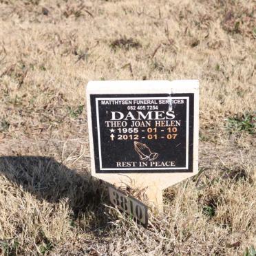 DAMES Theo Joan Helen 1955-2012