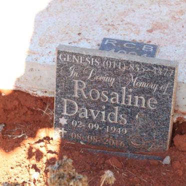 DAVIDS Rosaline 1949-2016